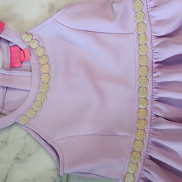 Lilly Pulitzer Lilac Evelyn Dress NWT - Picture 3 of 4